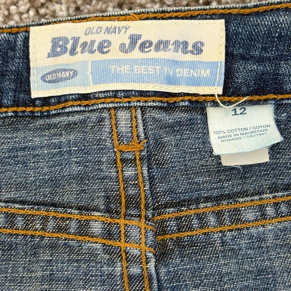 Vintage Handmade Upcycled Neck Tie Denim Jeans Skirt Boho Maximalist 12 - Picture 12 of 16